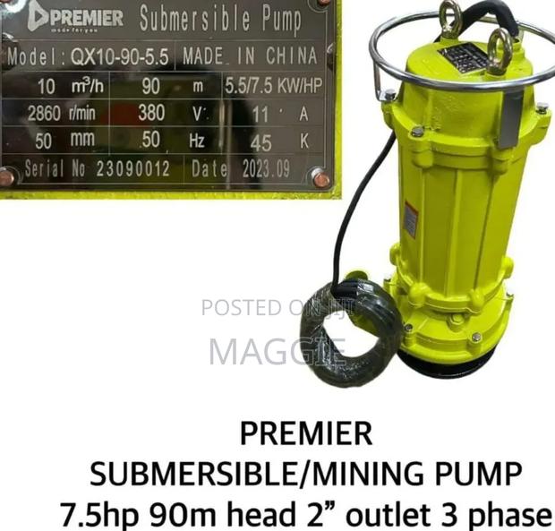 Available Submersible/Mining Pump Premier - main view