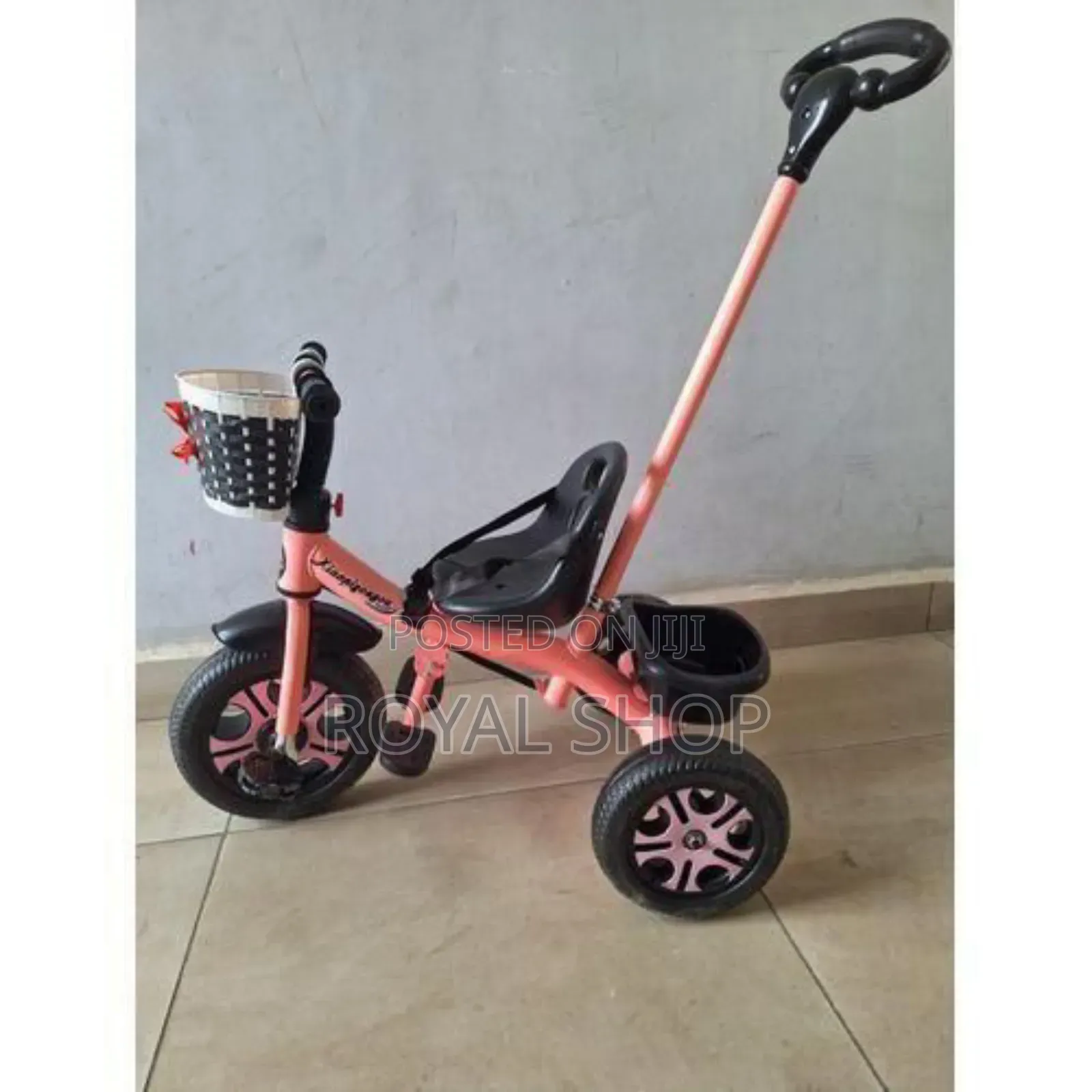 Tricycle With Push Hand