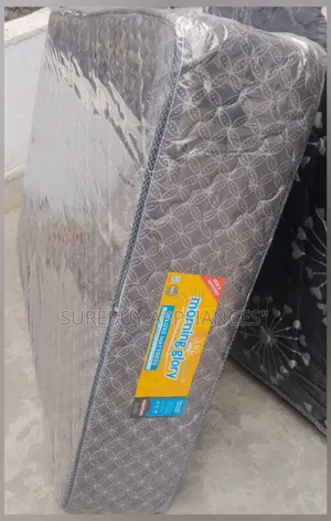 5by6 12inches Morning Glory Medium Duty Foam Mattress Quilted