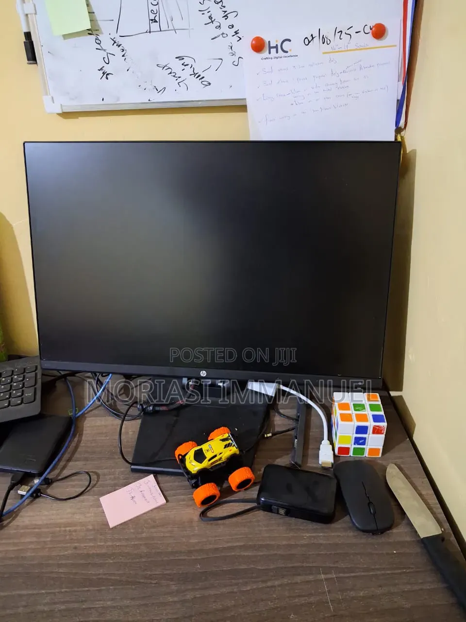 Hp Z24n 24" Ips Monitor + Free Keyboard, Hdmi/Vga Adapters Cables