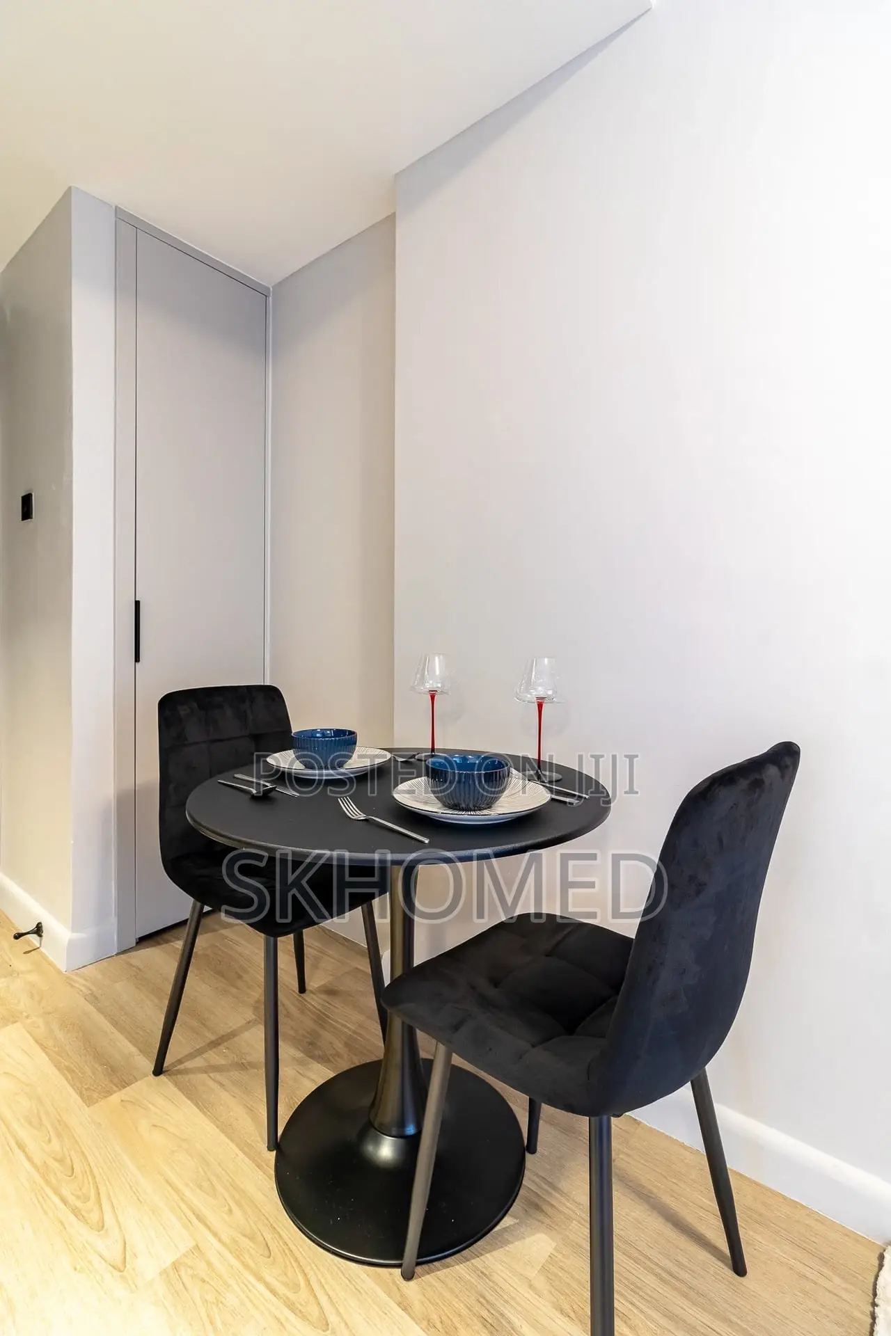 A Modern Airbnb Studio With a Skyline View