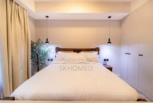 A Modern Airbnb Studio With a Skyline View