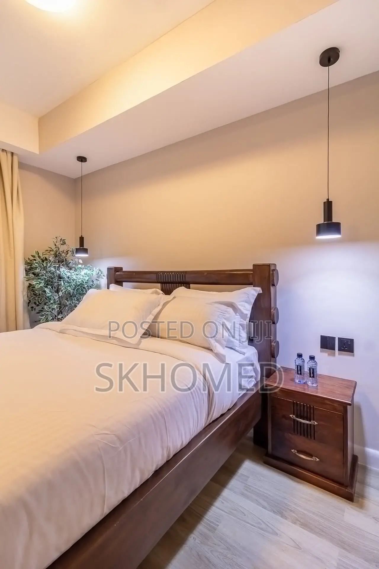 A Modern Airbnb Studio With a Skyline View