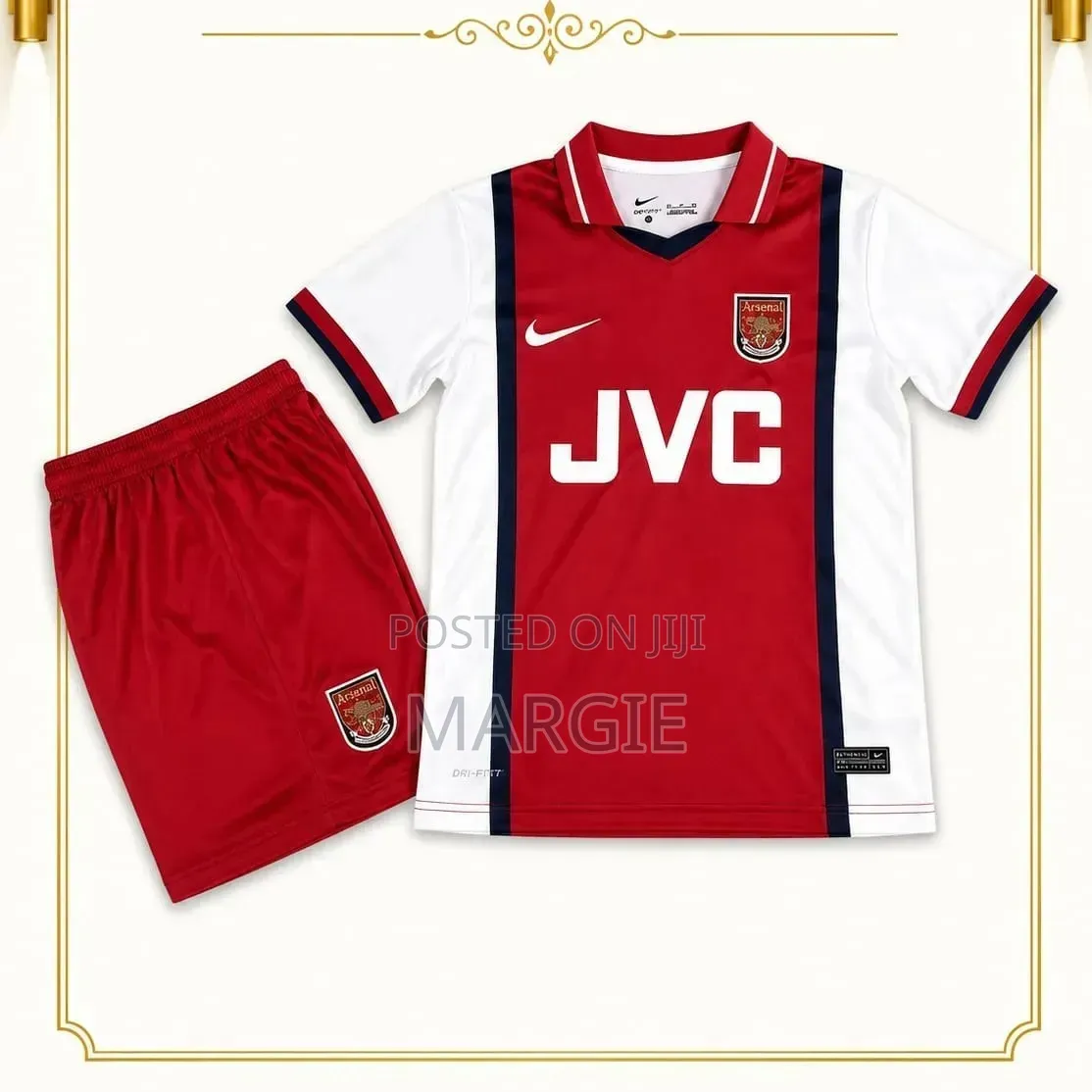 Arsenal Red JVC Kids Jerseys