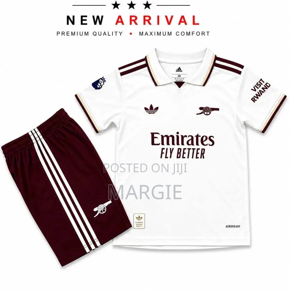 Kids Arsenal Away Jersey