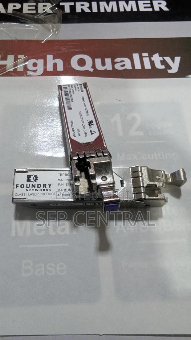 Brocade/Foundry E1mg-BXD/U-10 Microtik Compatible 1g-Bx SFP Pair