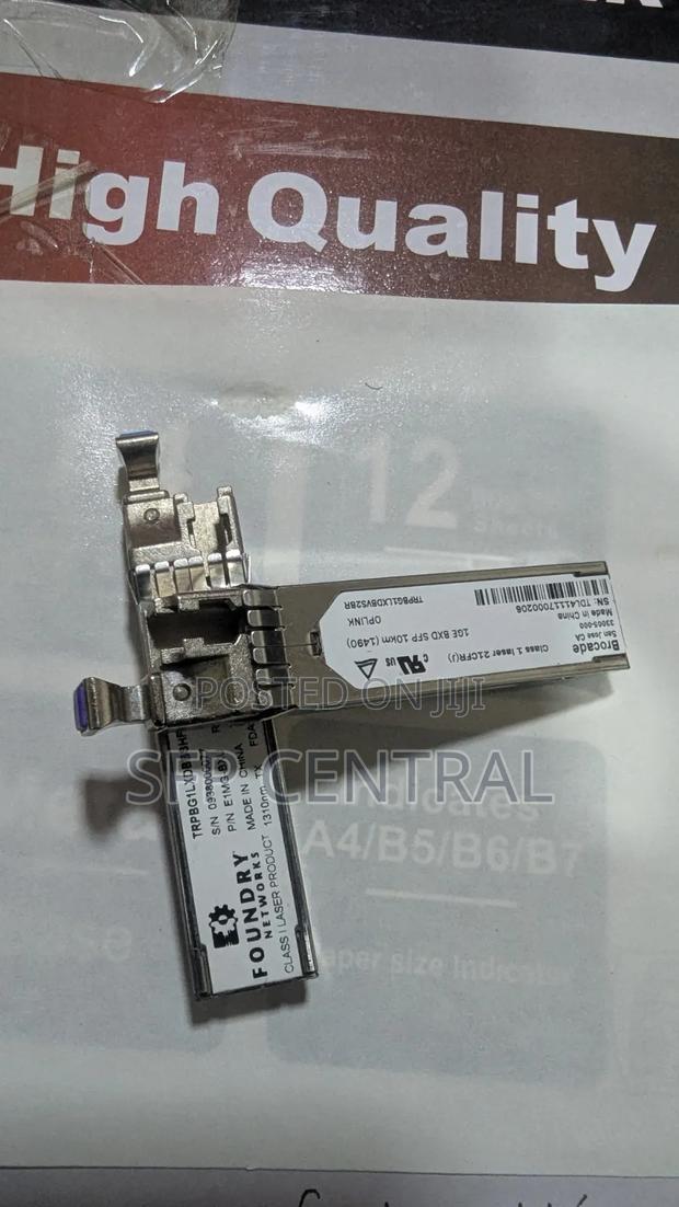 Brocade/Foundry E1mg-BXD/U-10 Microtik Compatible 1g-Bx SFP Pair - thumbnail 4