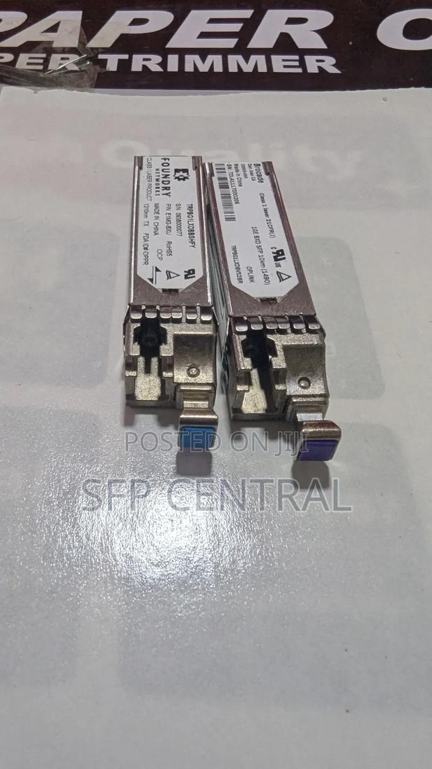 Brocade/Foundry E1mg-BXD/U-10 Microtik Compatible 1g-Bx SFP Pair - thumbnail 7