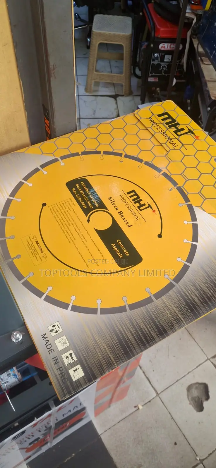 Asphalt Concrete or Stone Cutting Disc 18inch