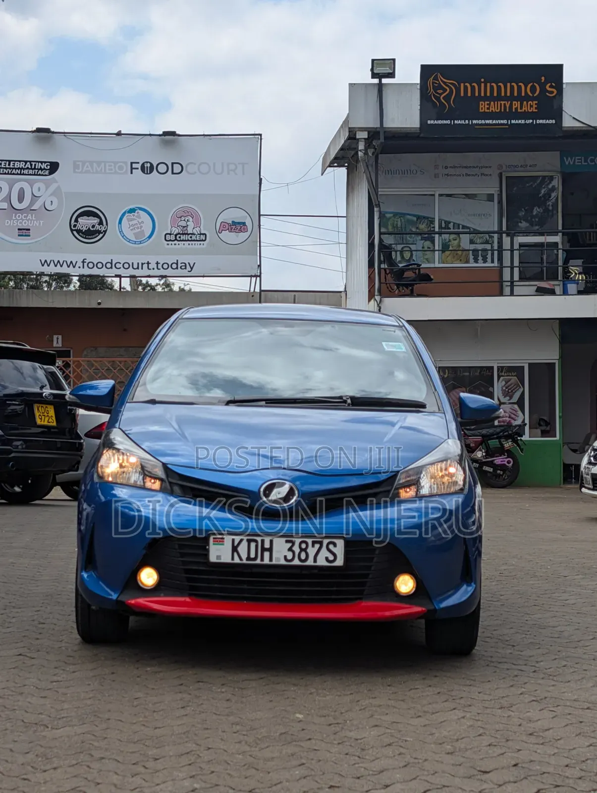 Toyota Vitz 2015 Blue