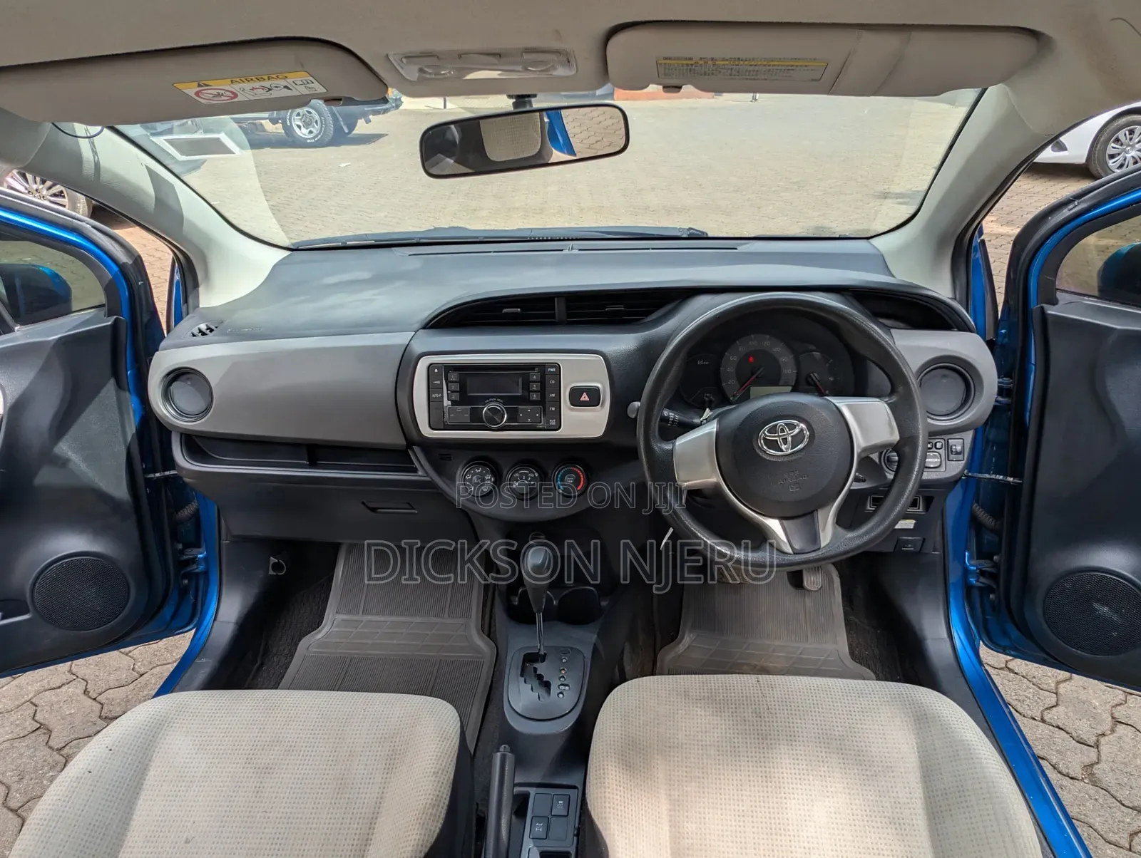 Toyota Vitz 2015 Blue