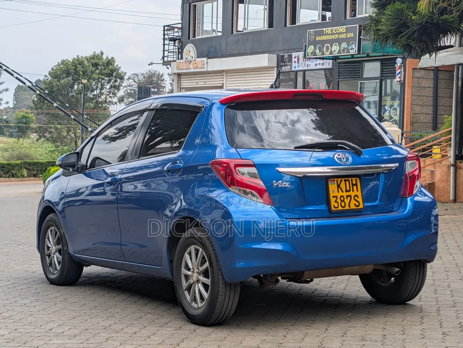 Toyota Vitz 2015 Blue