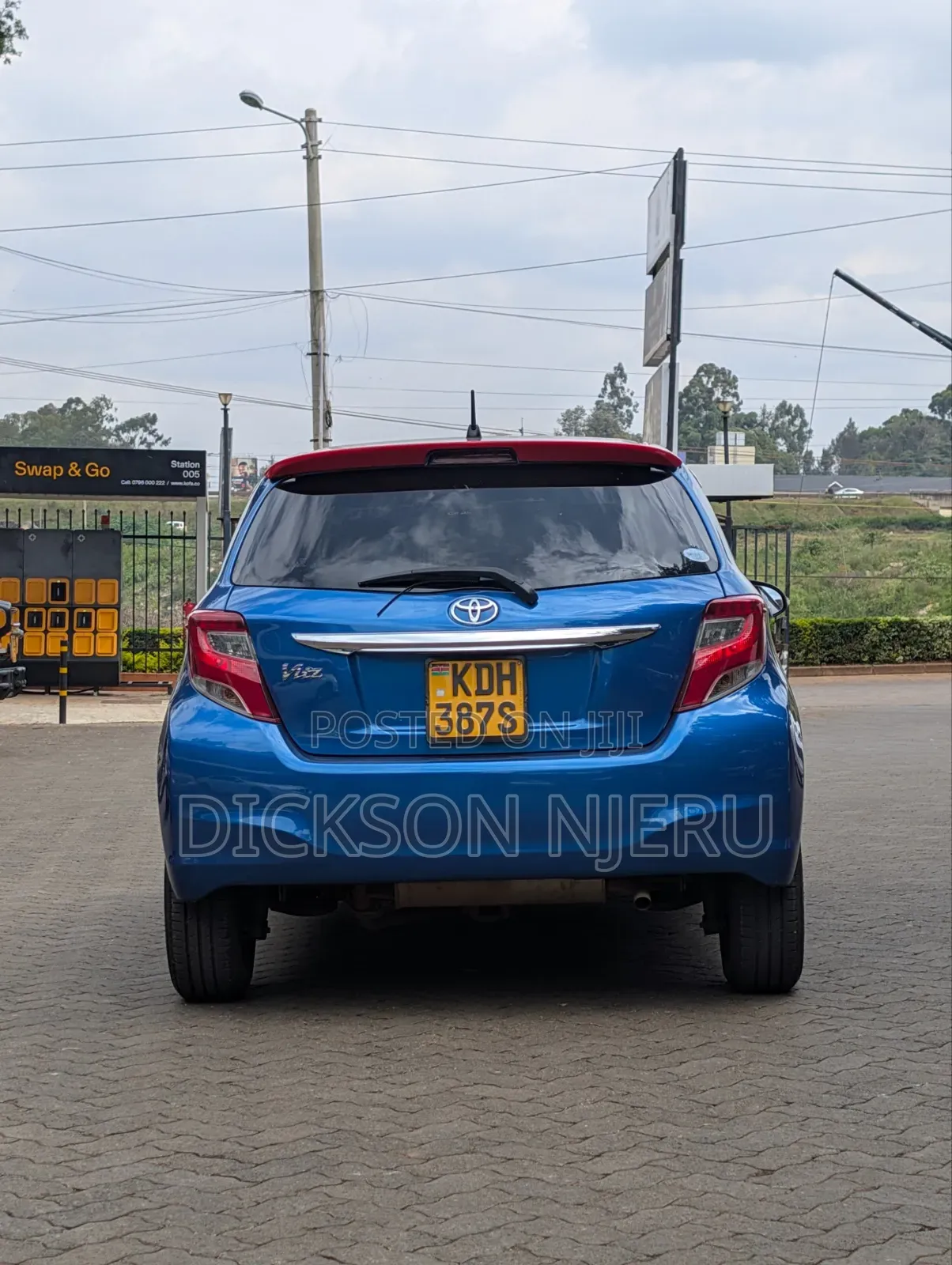 Toyota Vitz 2015 Blue