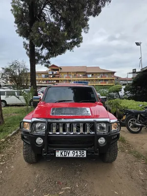Hummer H3 SUV 2007 Red