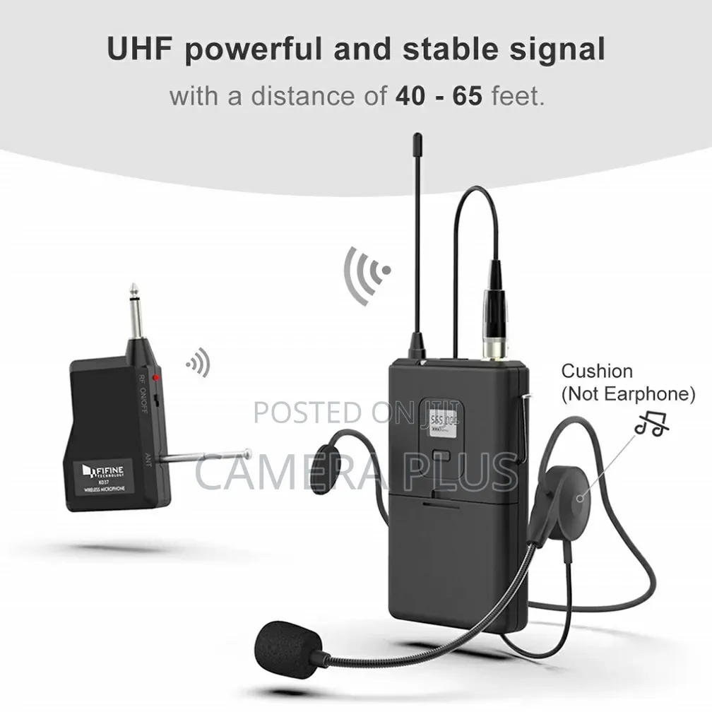 Fifine Profesional Wireless Camera Microphone