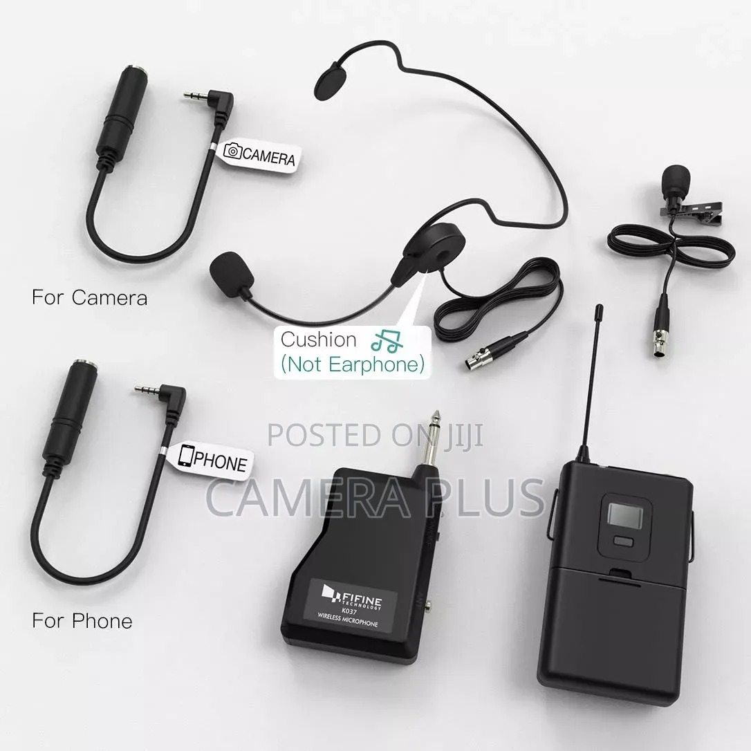 Fifine Profesional Wireless Camera Microphone