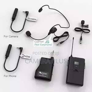 Fifine Profesional Wireless Camera Microphone
