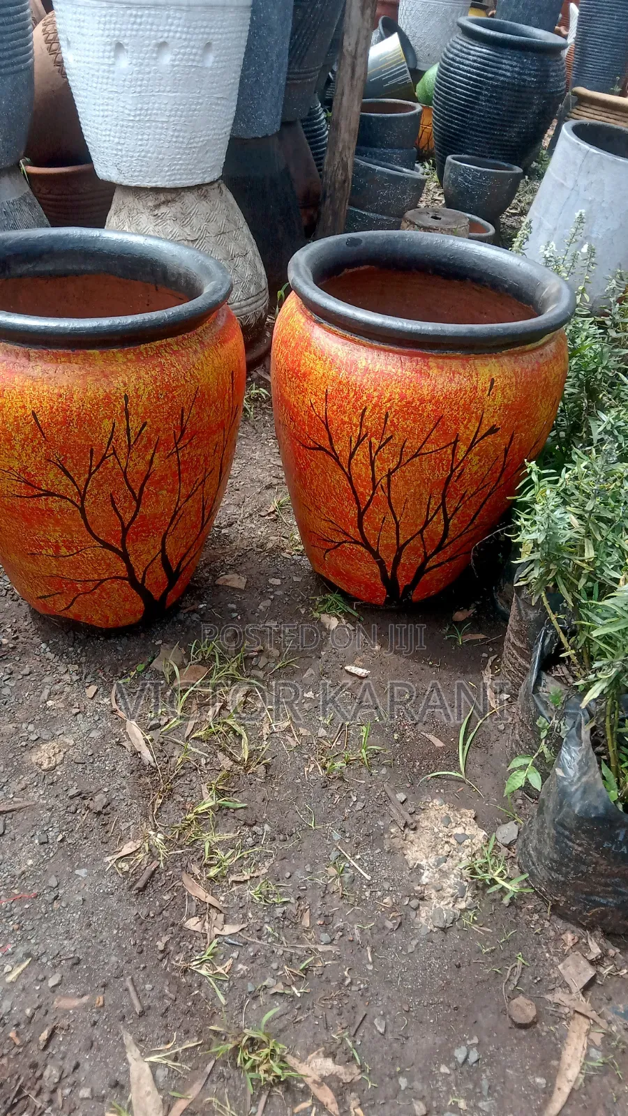 Big Clay Pots