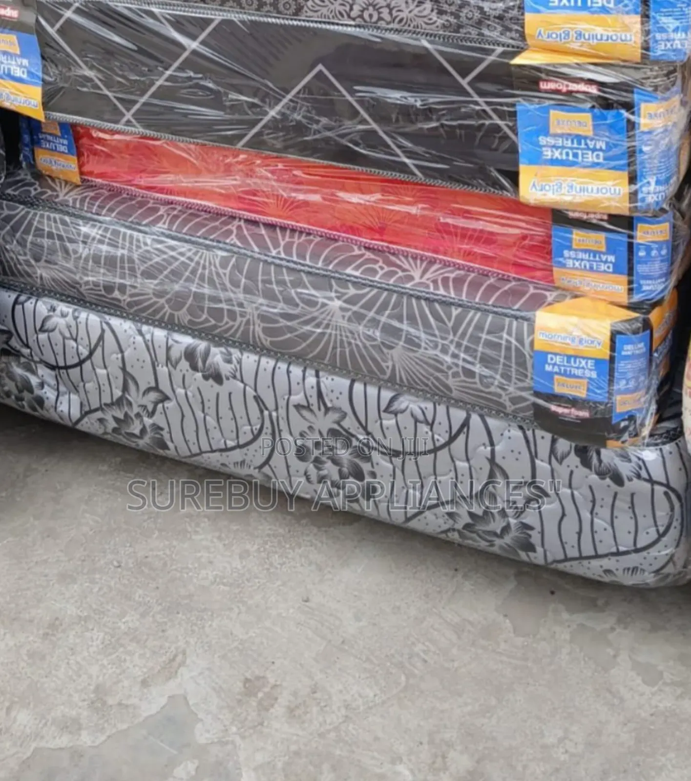 6*6*12 Inches Quilted Mattress Morning Glory Quality