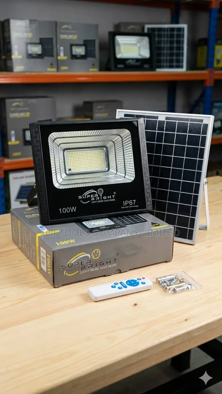 Super Bright Solar Floodlight 100watts