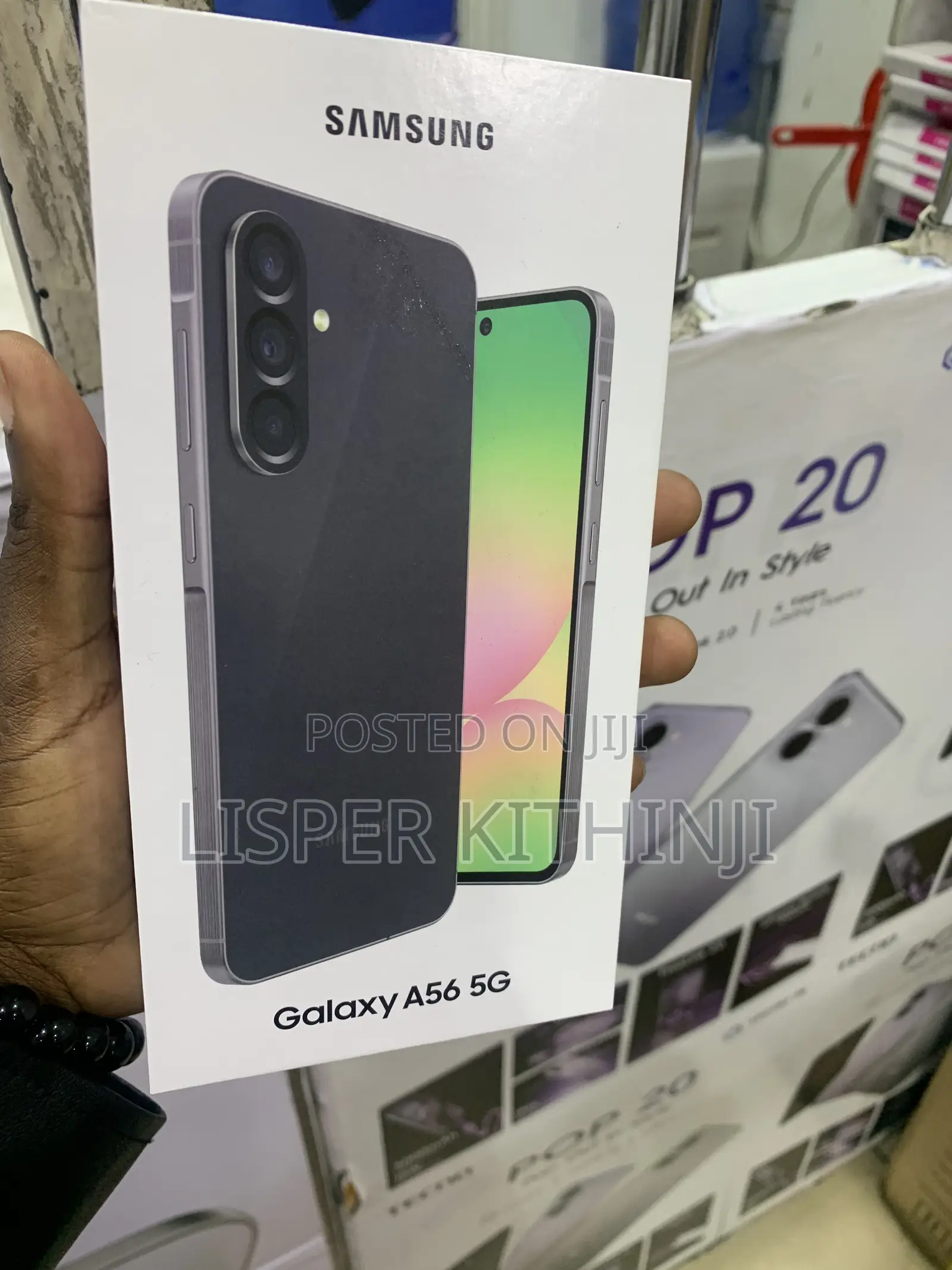 New Samsung Galaxy A56 256 GB Black
