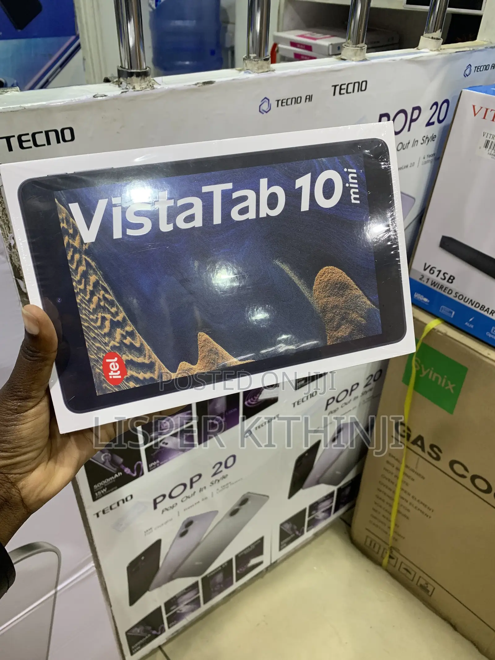 New Itel VistaTab 10 mini 64 GB Black