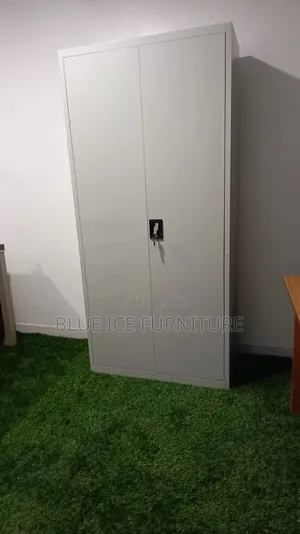 2 Door Bookshelf Cabinet