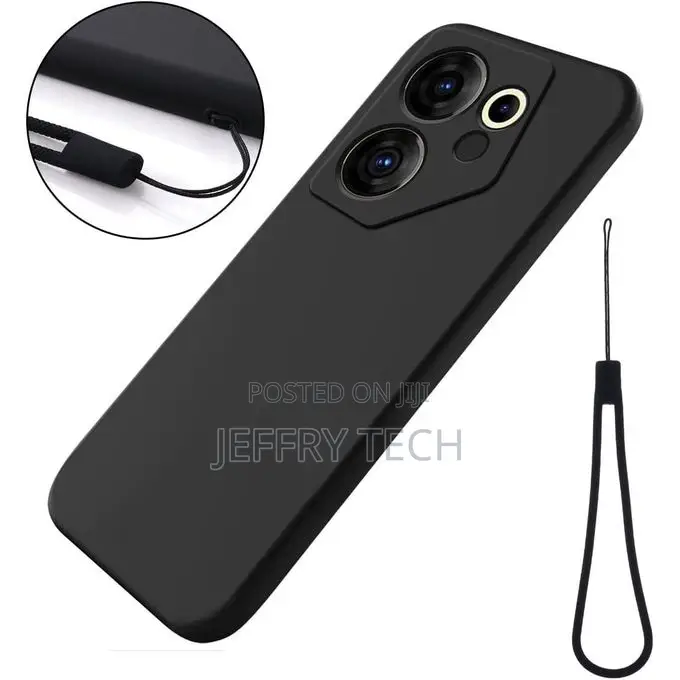 Soft Flexible Silicone Case for Infinix Hot 50 Pro+, Shockproof Anti-S