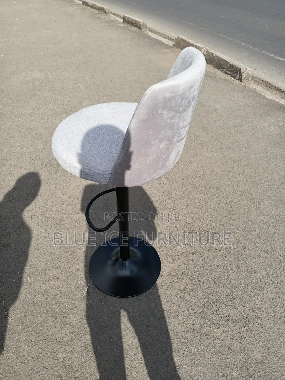 Boucle Bar Stool