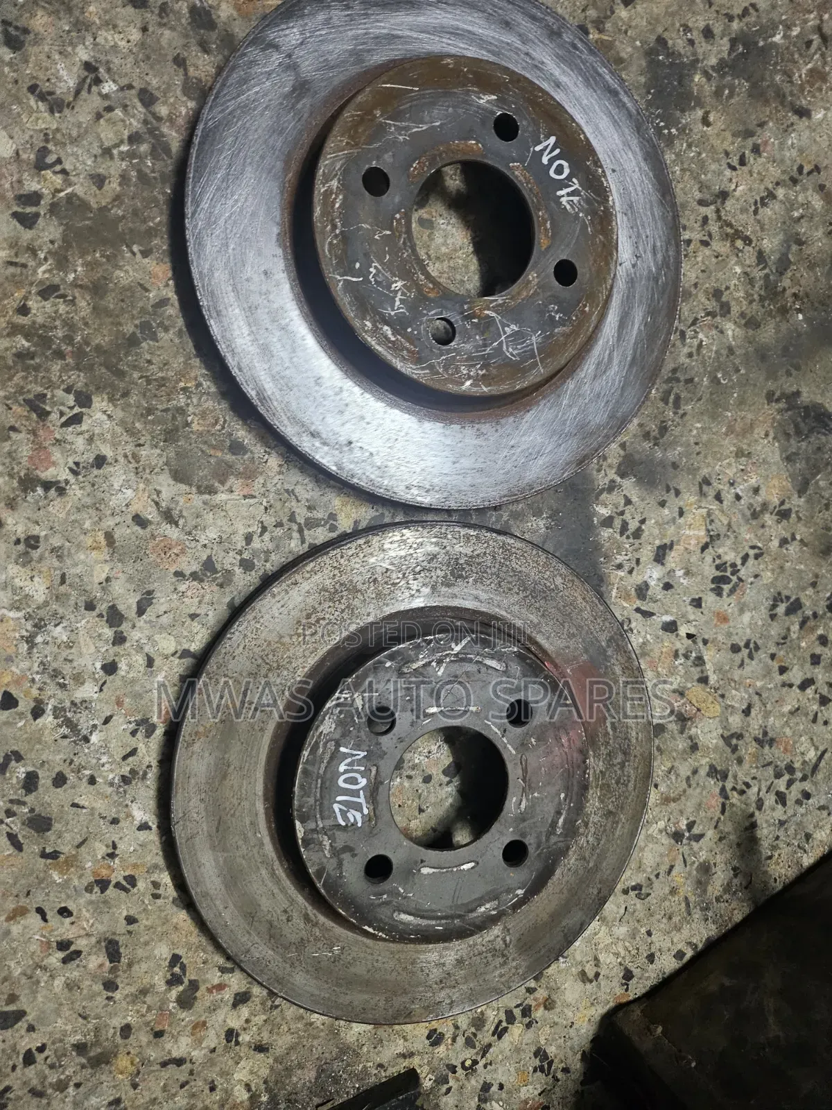 Nissan Note Disc's Plates Available