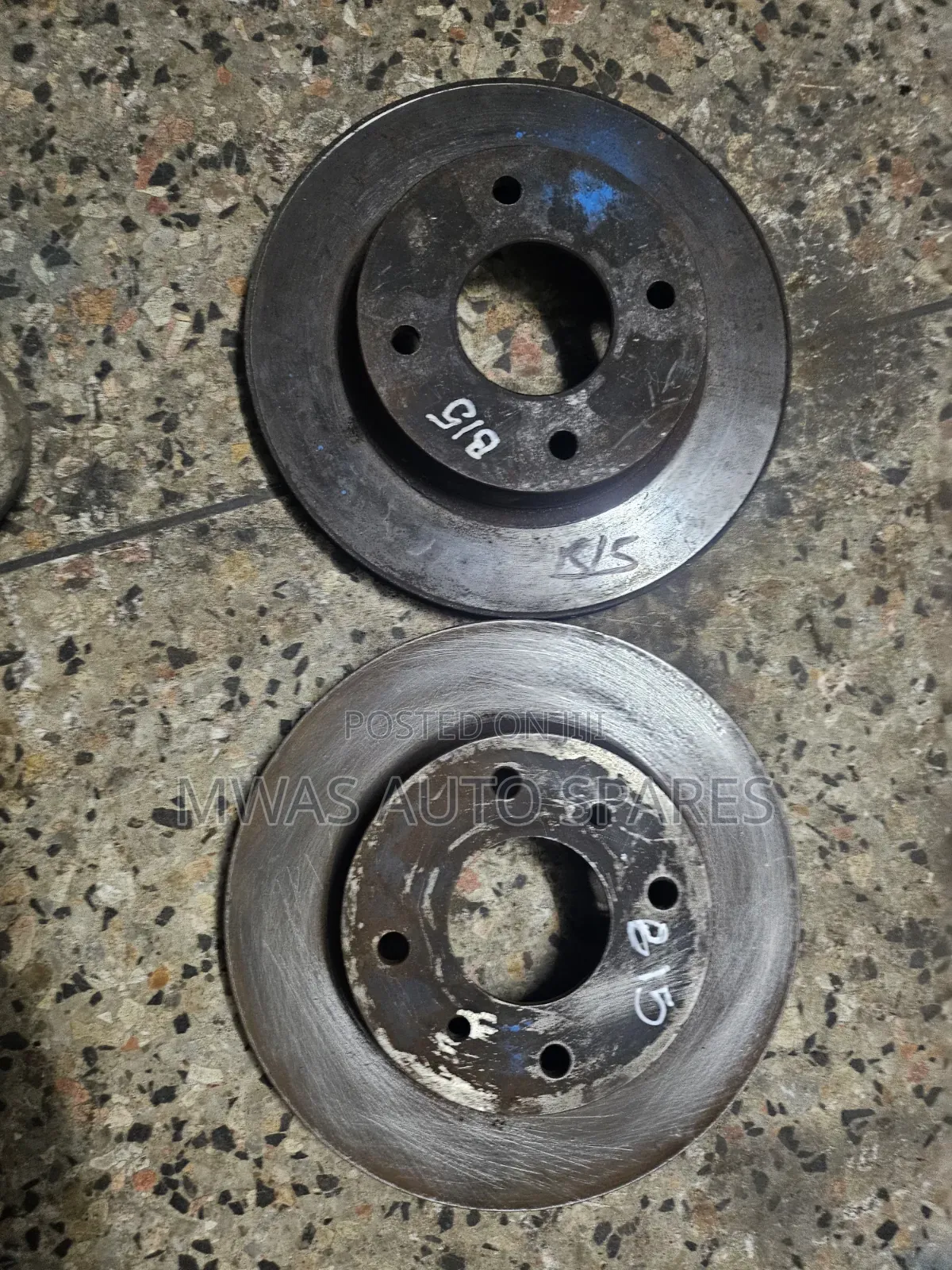 Nissan B15 Front Disc Plates