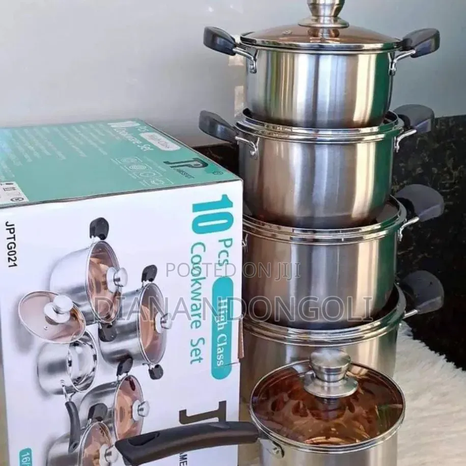 10 PCS Jp Aluminium Cookware