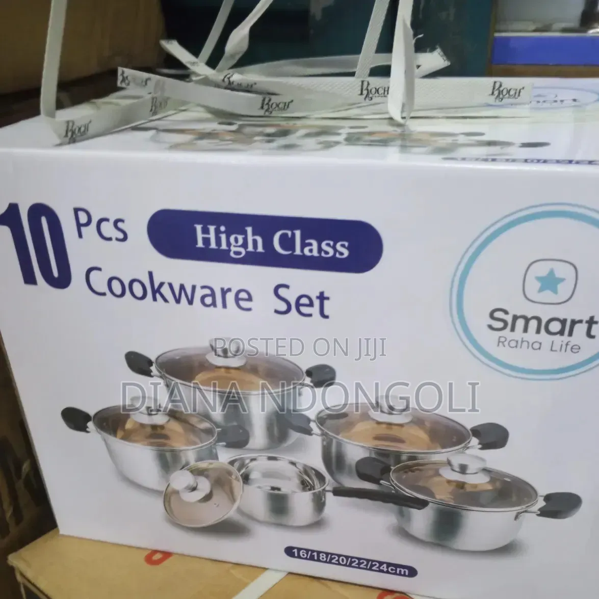 10 PCS Jp Aluminium Cookware