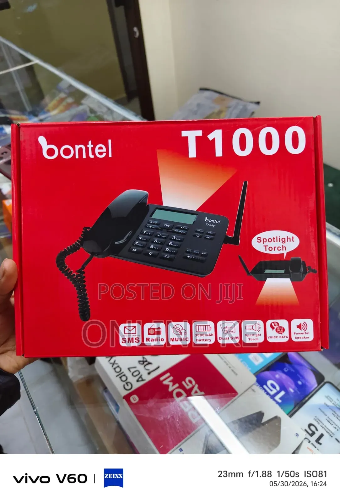 Bontel T1000 GSM Wireless Fixed Landline Desktop Phone