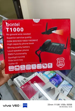 Bontel T1000 GSM Wireless Fixed Landline Desktop Phone