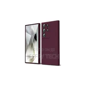 Soft Flexible Silicone Case for Samsung Galaxy S24 Ultra, Shockproof