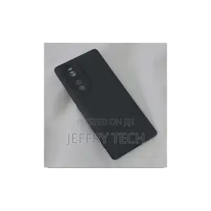 Soft Silicone Back Cover for Honor 70 – Black