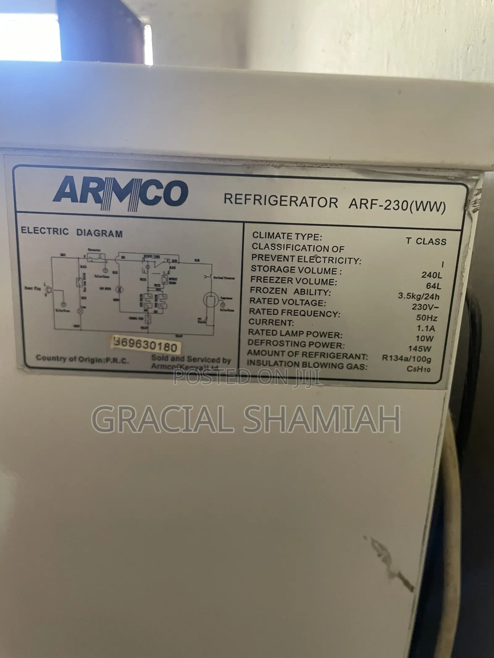 Armco Fridge