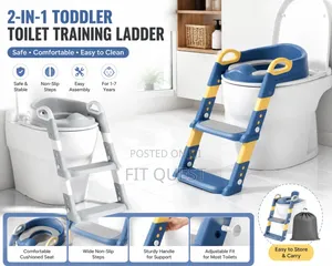 Adjustable Kids Toilet Training Ladder Seat With Steps