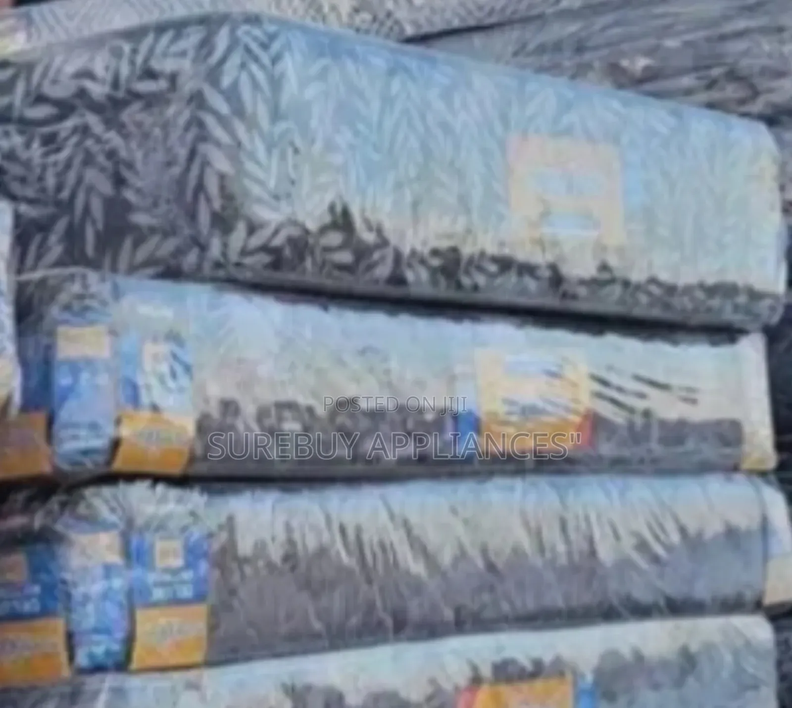 6 by 6 10 Inches Morning Glory Medium Mattress-Quilted