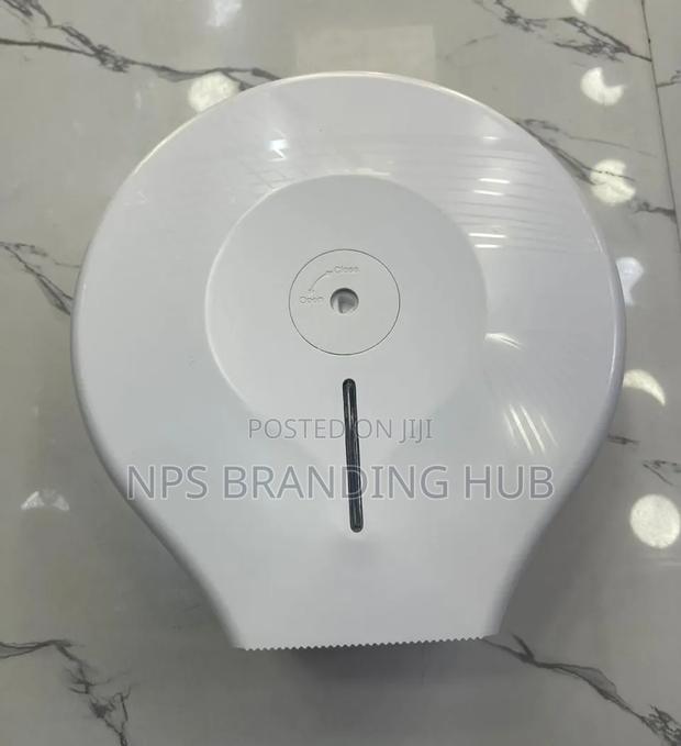 Wall-Mounted Jumbo Toilet Paper Holder