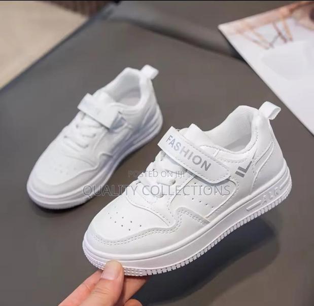 Kids White Sneakers