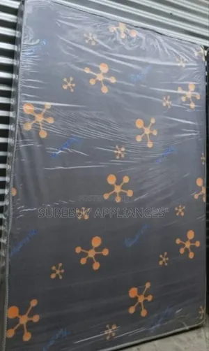 5by6 8 Inches Medium Density Plain Mattress