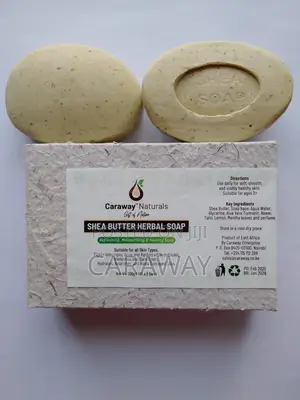 Shea Butter Herbal Soap 100g X 2 Bars