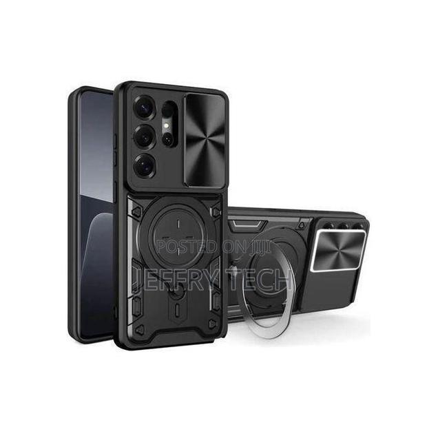 Tecno Camon 50 Black Hard Cover, Tpu Bumper Protective Camera Protecti