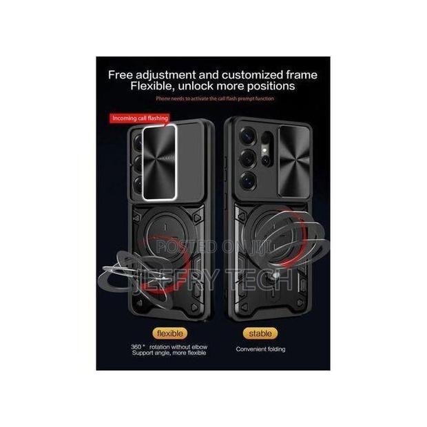 Tecno Camon 50 Black Hard Cover, Tpu Bumper Protective Camera Protecti - thumbnail 2