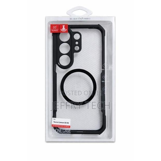 Magnetic Armor Clear Case for Tecno Camon 50 4g Camon 50 Pro Magsafe