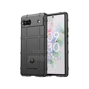 Pixel 6a Silicone Anti-Drop Matte Rubber Protective Cover