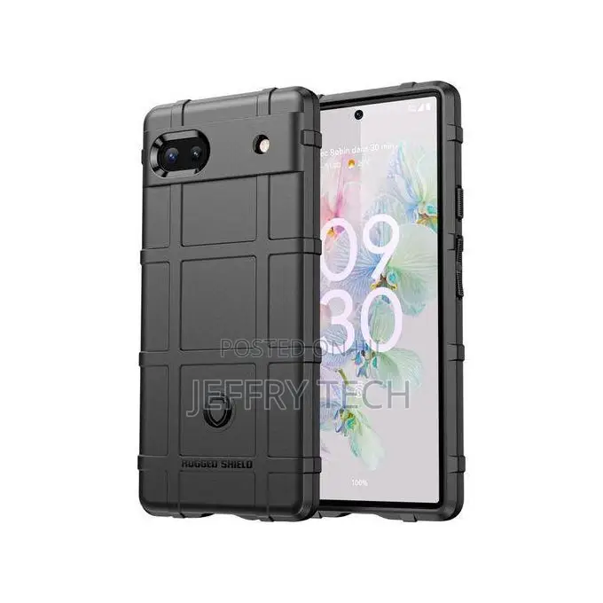 Pixel 6a Silicone Anti-Drop Matte Rubber Protective Cover