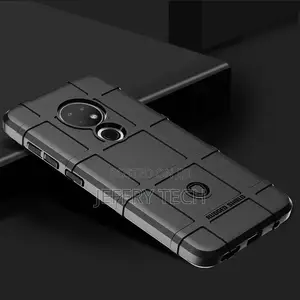 Scratch Hard Tpu Back Phone Cover Cases for Nokia 7.2 Black